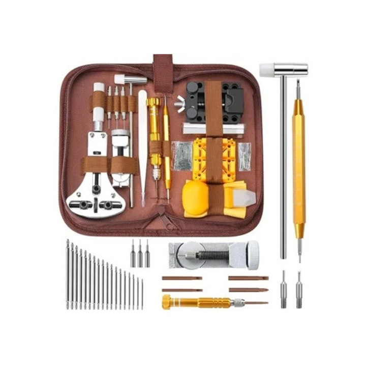 Set de unelte pentru repararea ceasurilor, 149 piese