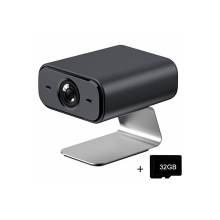 Камера за наблюдение Zruxe 30w HD, нощно виждане, безжична, комплект с карта памет 32GB