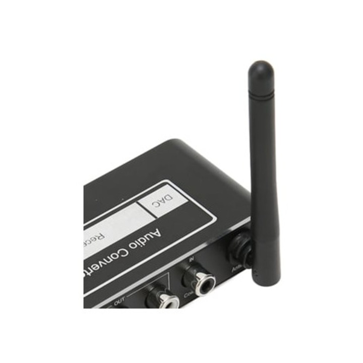 Hi-Fi Bluetooth 5.2 audio vevő, USB támogatás, távirányító, veszteségmentes audio konverter