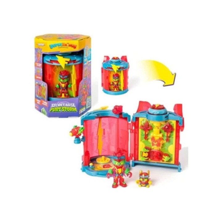 Figurina SUPERTHINGS - Secret Base Fury Storm, set
