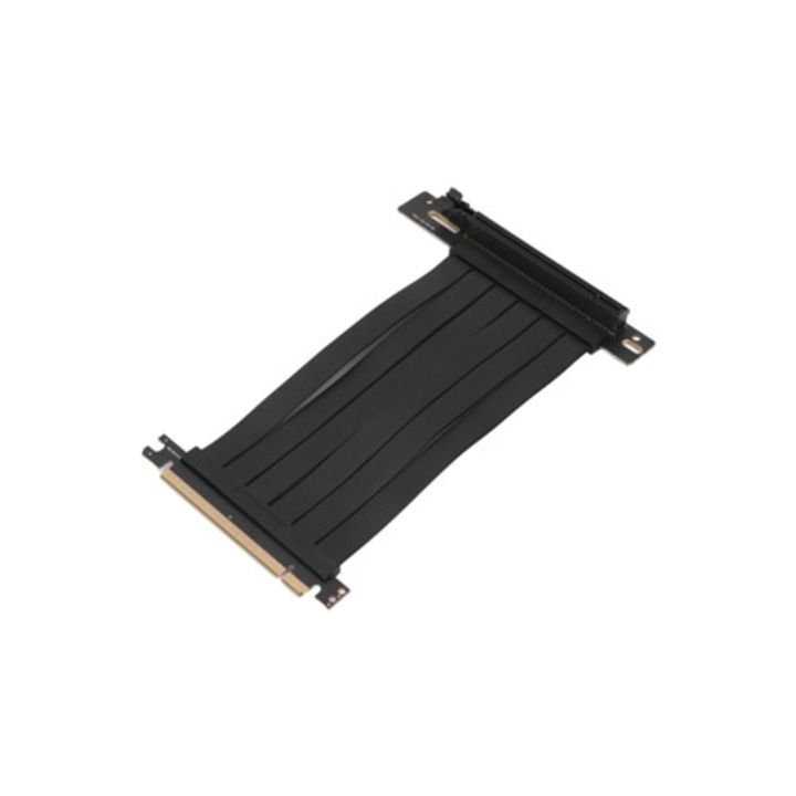 PCI E hosszabbító kábel 15cm 128gbps grafikus, audio és hálózati kártyákhoz