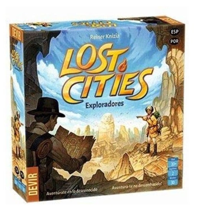 Настолна игра Lost Cities, Exploradores, комплект