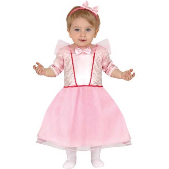 Costum de bebe DISFRAZZES Printesa roz, 12-24 luni