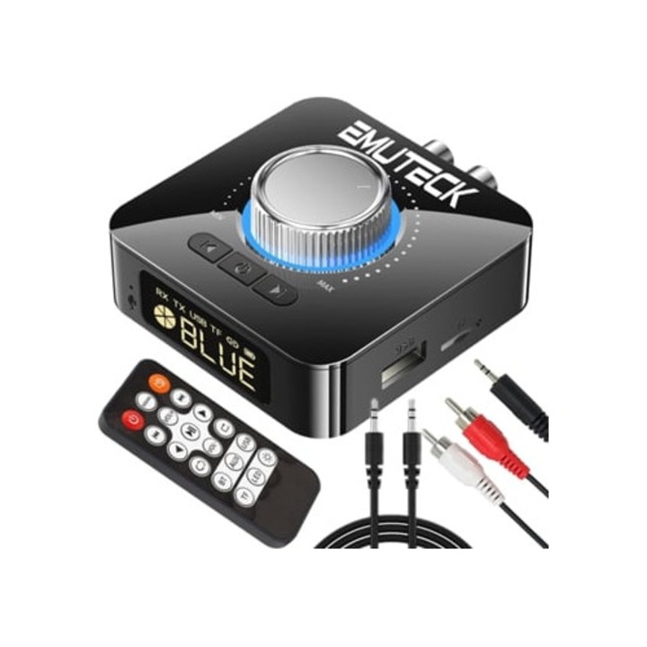 Player CD multifunctional, Bluetooth, radio FM, suport U Disk, conectivitate auxiliara
