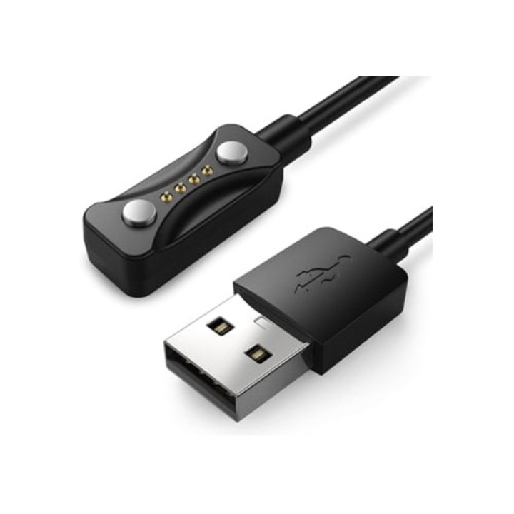 Incarcator Zruxe pentru smartwatch-uri, set, negru