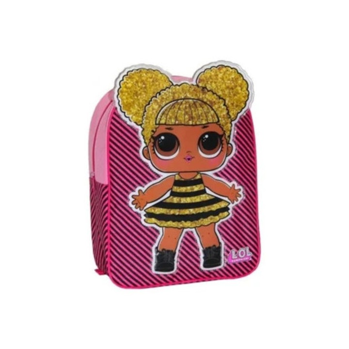 Ghiozdan oval Lol Doll, copii, 113731, multicolor