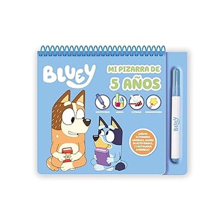 Bluey Imagiland társasjáték, készlet, 5 éves kortól