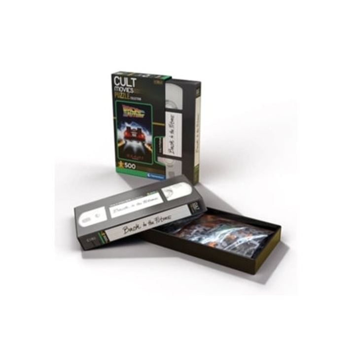 Puzzle CLEMENTONI Cult Movies Collection Vissza a jövőbe, 1000 darab, többszínű