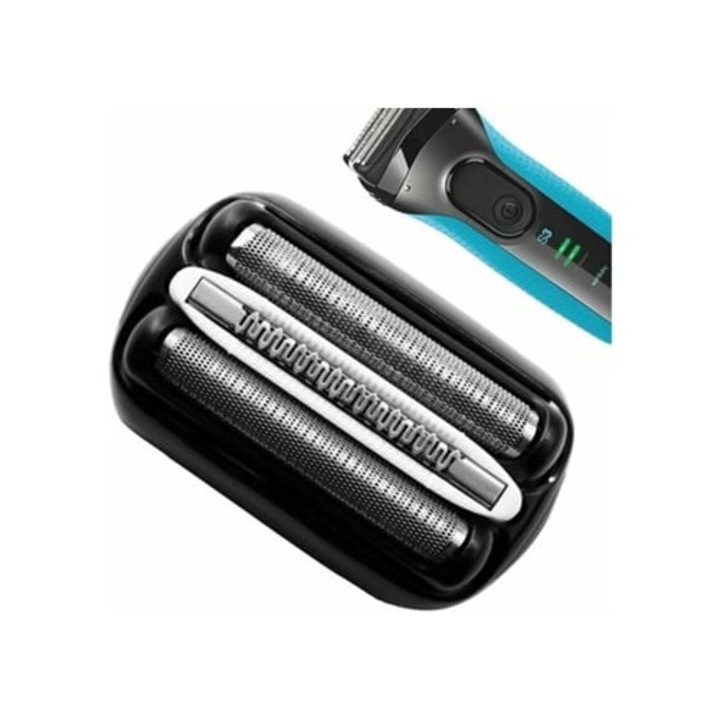 Cserefej S3 32b elektromos borotvához, Braun Series 3 tartozékok, készlet.