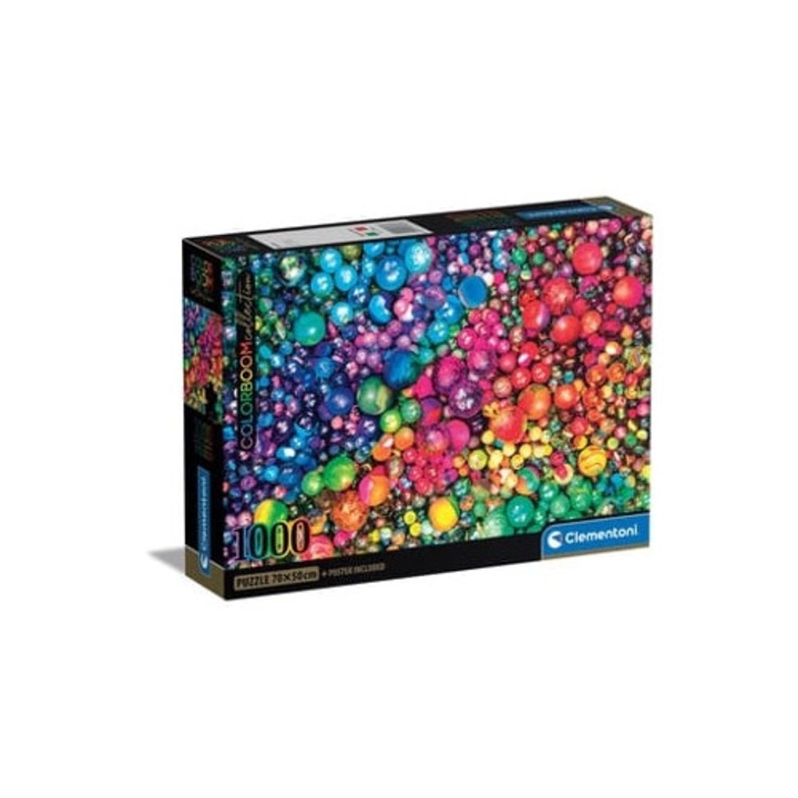 Puzzle CLEMENTONI Golyók, 1000 darab, 10 év