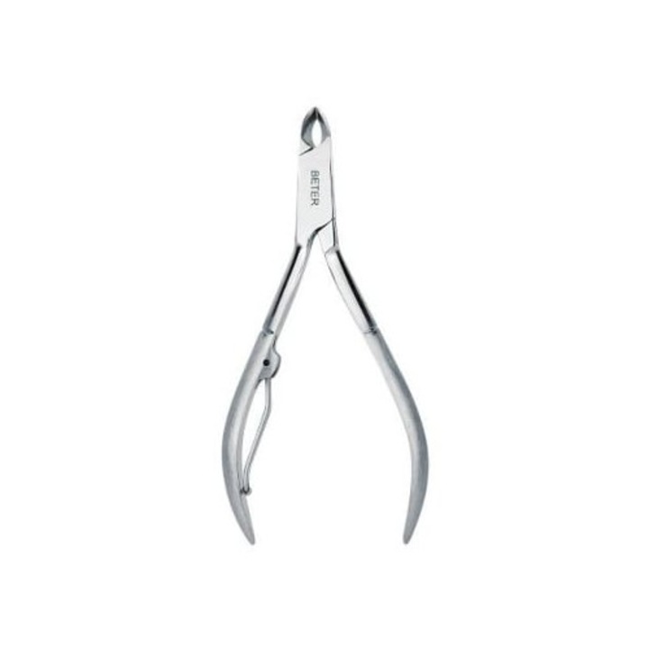 Cleste manichiura din otel inoxidabil Beter, tip dovetail, pentru cuticule