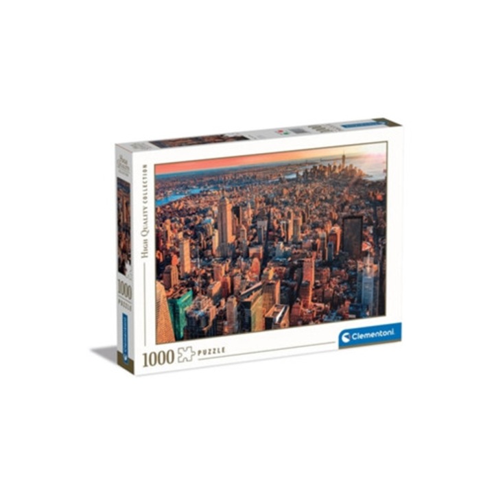 Puzzle CLEMENTONI Kiváló minőségű kollekció 39646 1000 darab Város