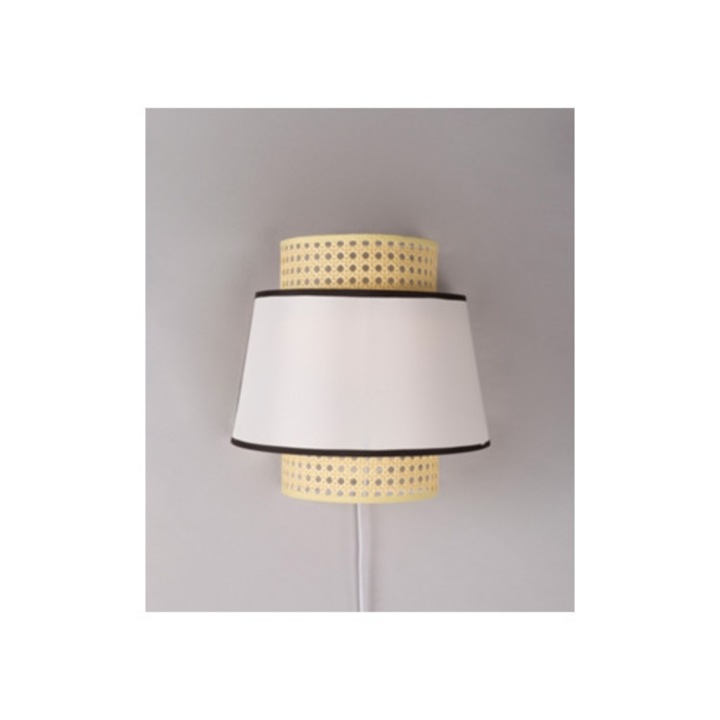 Aplica "Quilmes", verde, 30x15cm