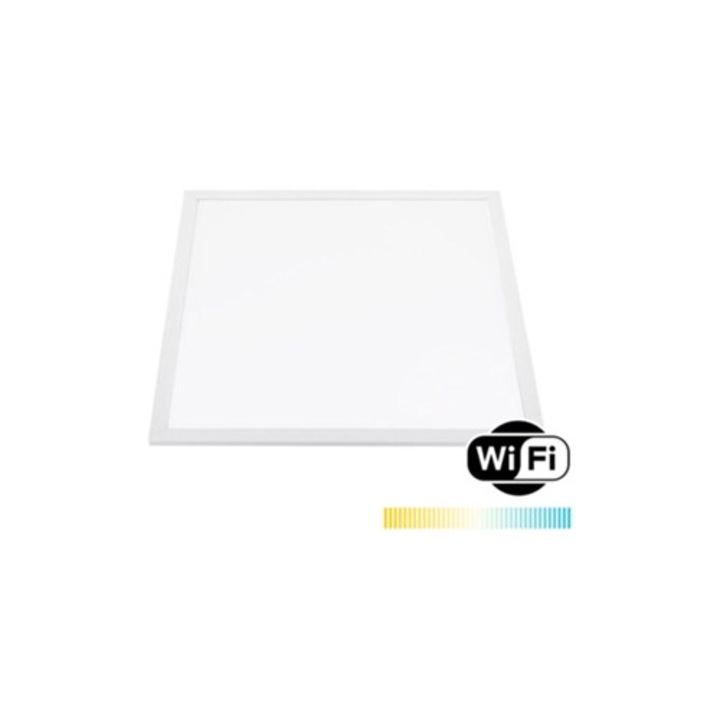 Panou LED 32W, 60x60 cm, multicolor, compatibil cu Alexa si Google Home