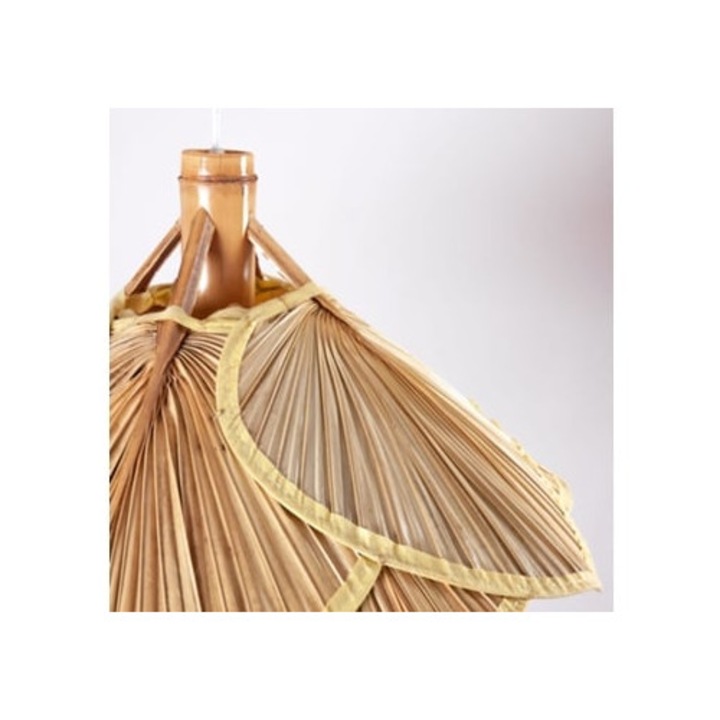 Висяща лампа Kayleigh, зелена, неопределени размери