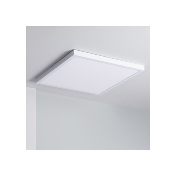 Panou LED 40W, 60x60cm, rece, set Aplice si plafoniere
