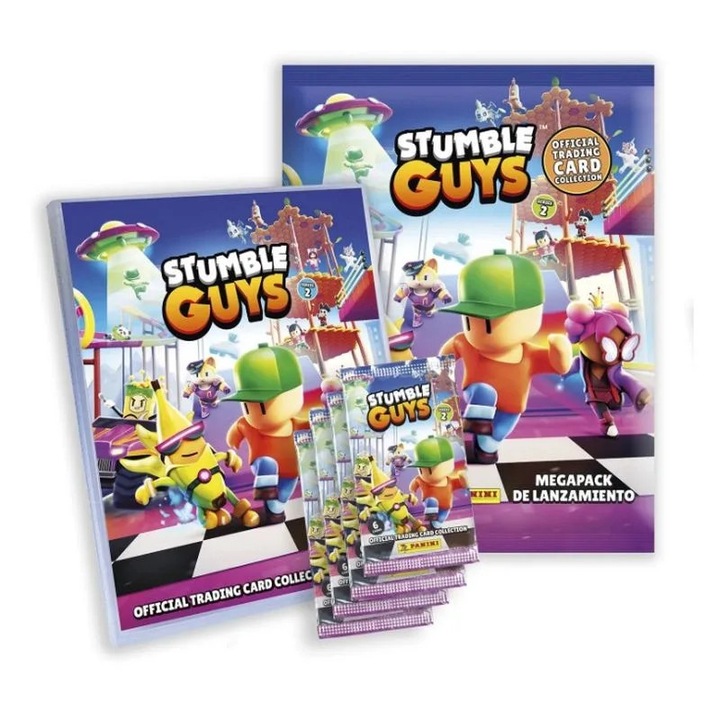 Album Stumble Guys Series 2, Megapack, 4 csomag, Gaming rajongói cikkek