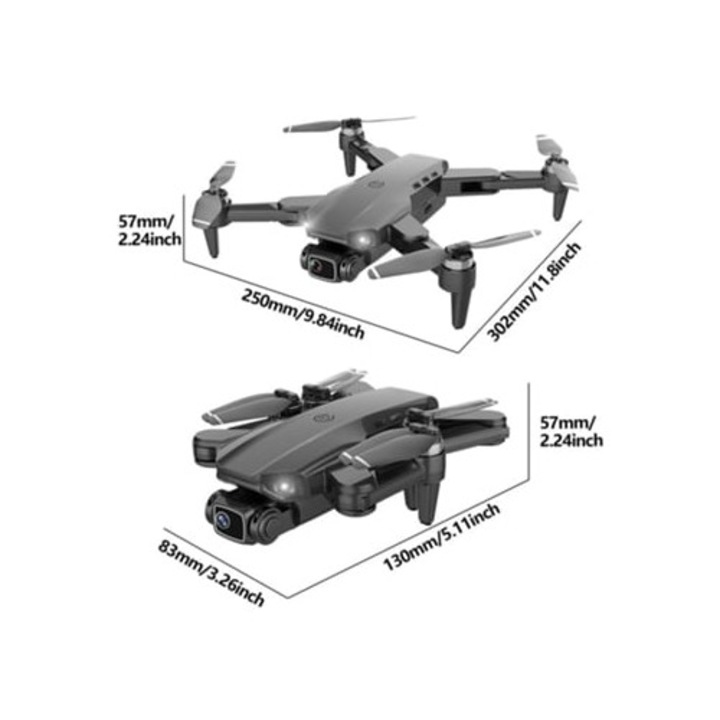 Drone MDUG L900 Pro SE, 4K, autonomie 25 min, negru