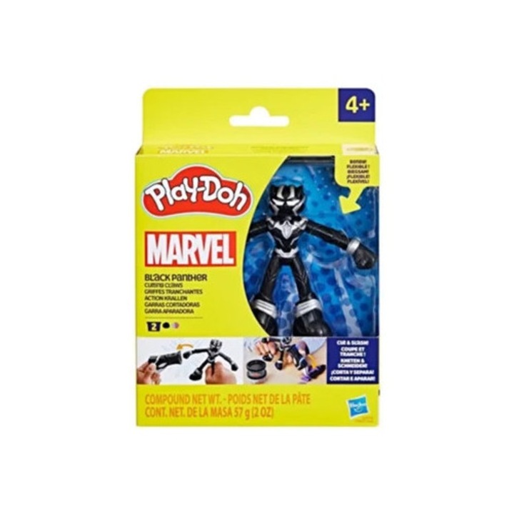 Play-Doh Fekete Párduc agyagvágó