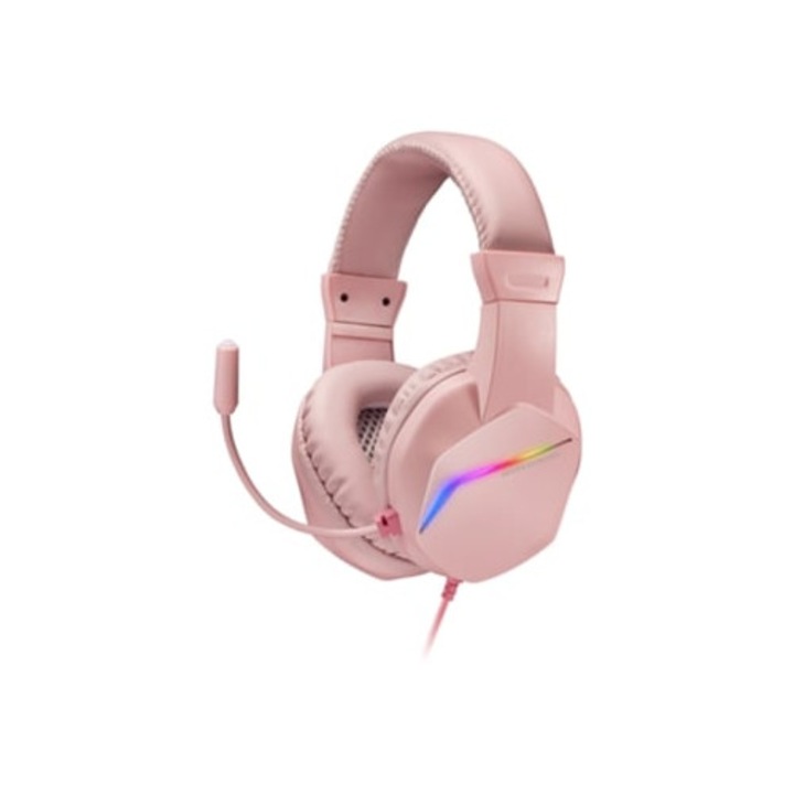 Casti PC MARS GAMING Mh122 Over Ear roz