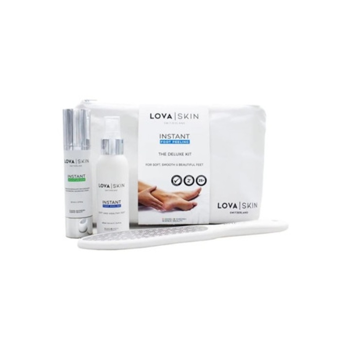 Lova Skin azonnali láb hámlasztó spray készlet, 4 darabos, 30 ml