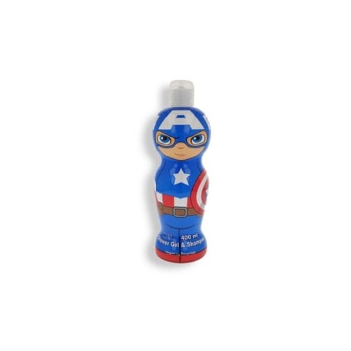 Air-Val American Captain 2 az 1-ben tusfürdő és sampon, 400 ml