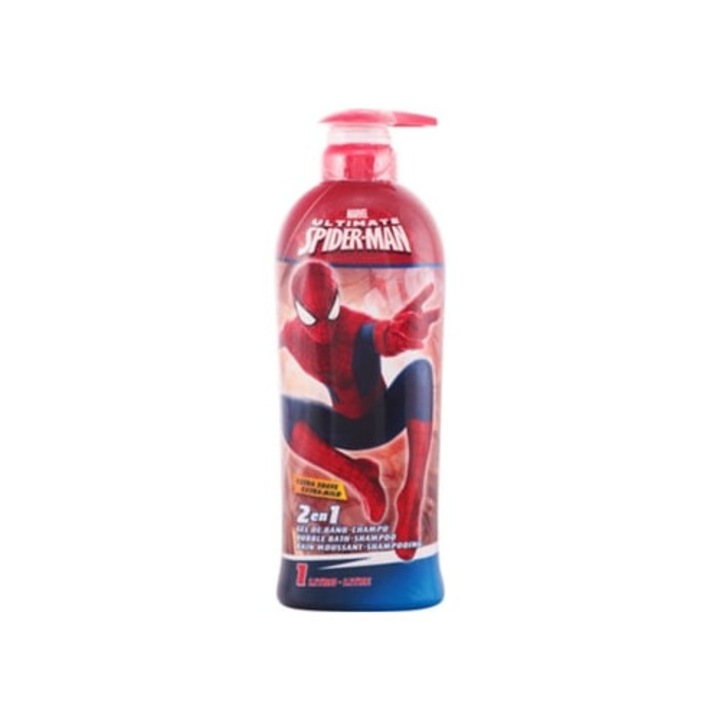 Gel de dus si sampon 2 in 1 Spiderman, 1000ml, pentru copii