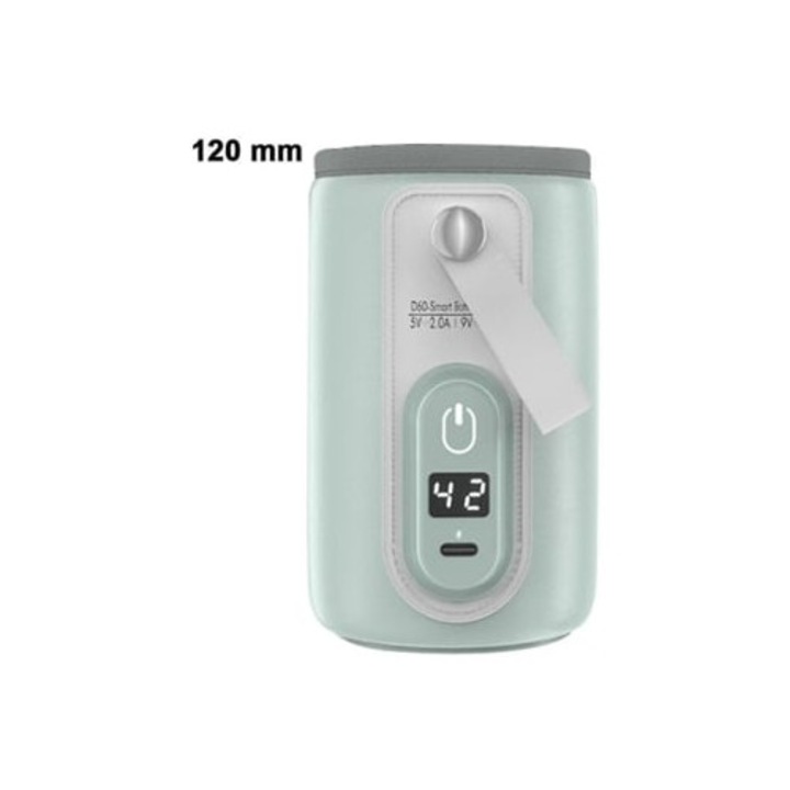 Incalzitor portabil USB pentru lapte matern KLB, dimensiuni compacte