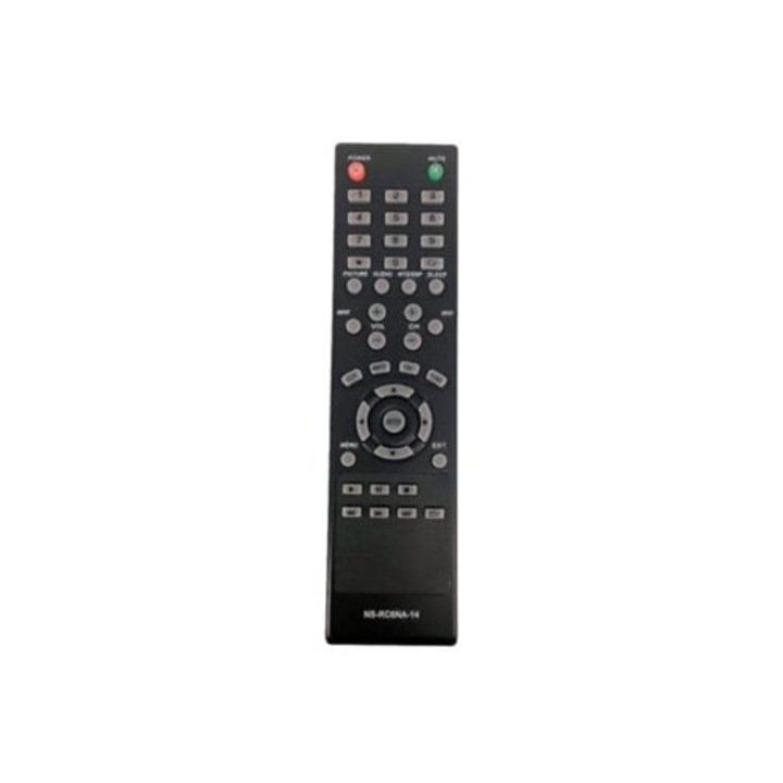 Távirányító LED HD TV-hez, Ns Rc6na 14 modell, cserekészlet, kompatibilis az Insignia Ns 58e4400a14 és Ns 60e4400a14 modellekkel
