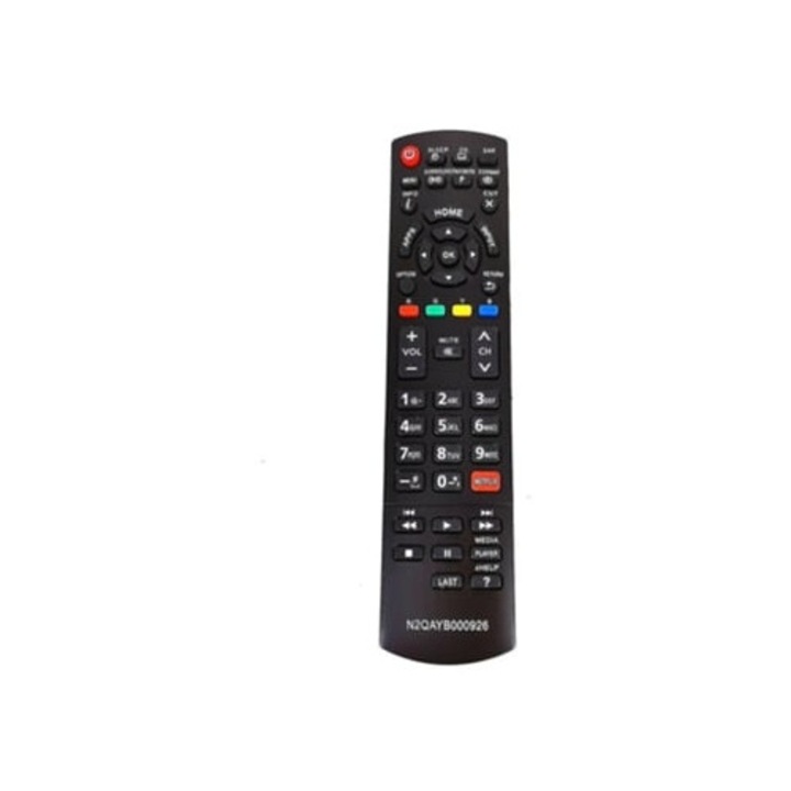N2qayb000926 csere távirányító Panasonic LCD televízióhoz, kompatibilis a TC 50AS530U, TC 50AS630U, TC 50ASU534 modellekkel