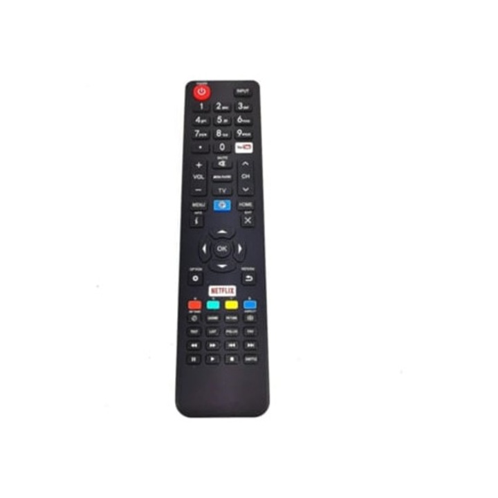 Dh1710301833 távirányító Sanyo TV-hez, Netflix-szel, készlet