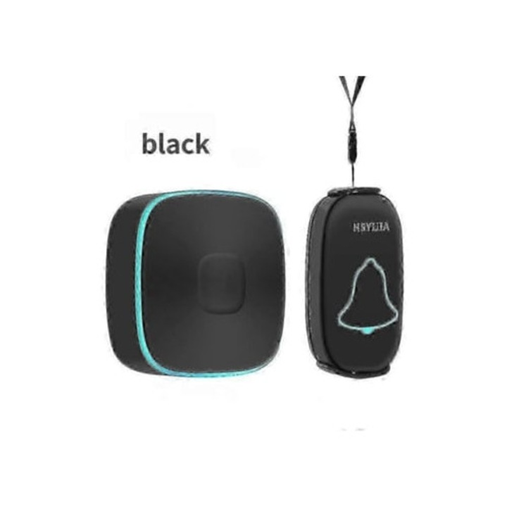 Sonerie wireless Slowmoose cu buton de alarma si franghie, ideala pentru varstnici si pacienti