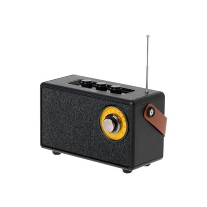 Radio portabil, Bluetooth, functie TWS, negru