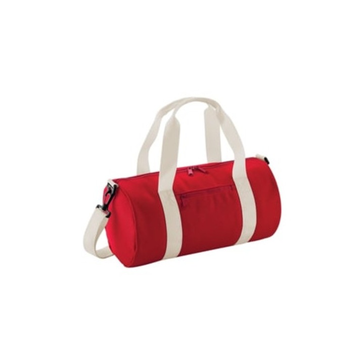 Sporttáska Mini bőrönd, piros fehér, egy méret
