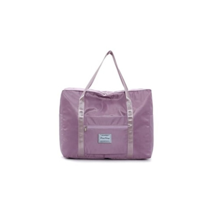 Szövet utazótáska, lila, m
