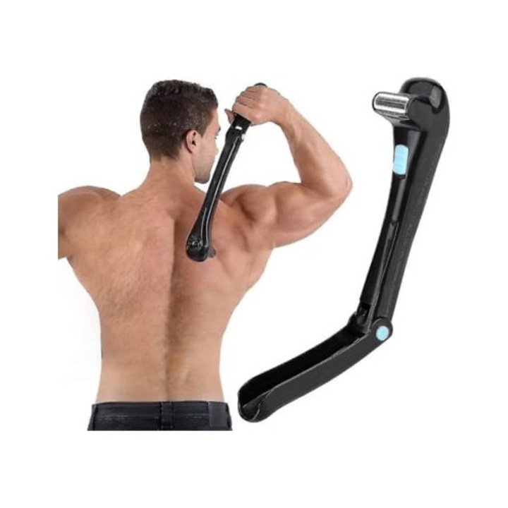 Aparat de ras electric pentru spate Slowmoose, indepartare par corp