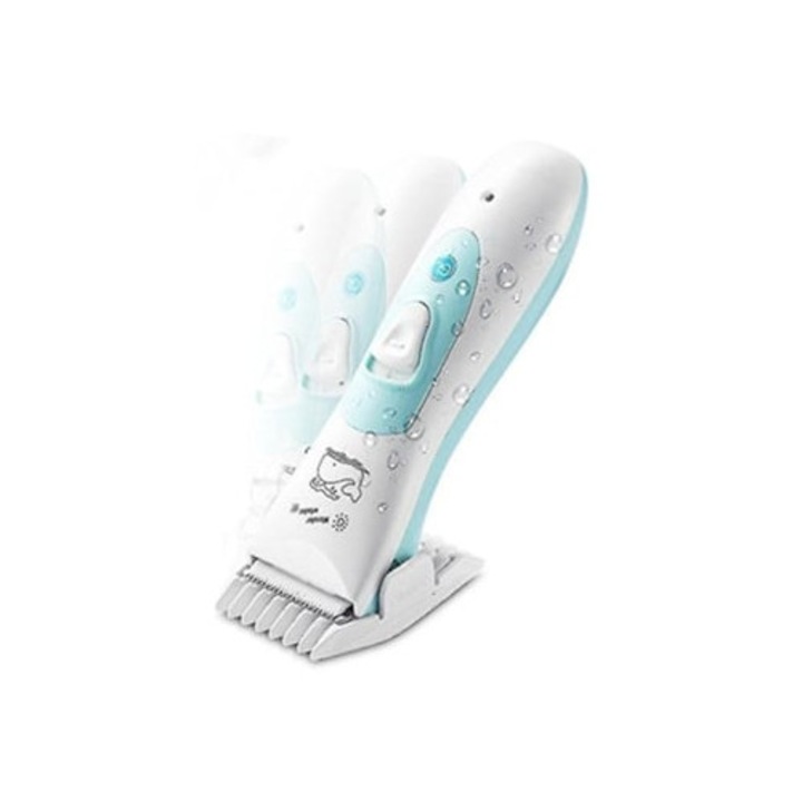 Aparat de tuns electric pentru copii, waterproof, profesional, Slowmoose