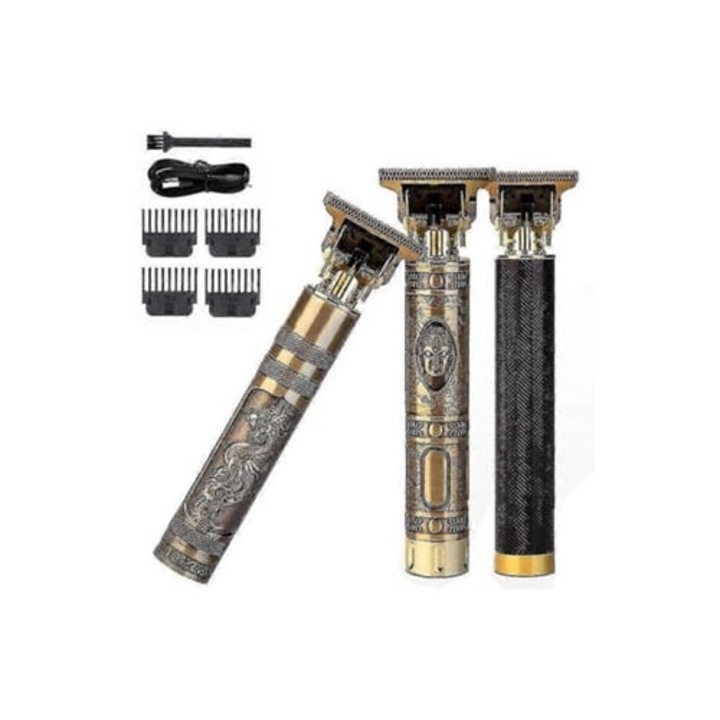 Aparat de tuns pentru barbati, Slowmoose, electric, incarcare USB