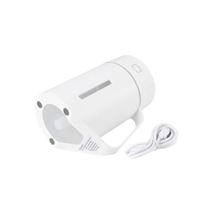 Umidificator mini portabil USB, purificator de aer, cu lumini, pentru uz casnic si birou