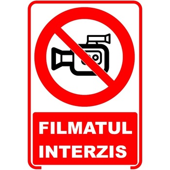 Set de 2 indicatoare A5 - FILMATUL INTERZIS Set de 2 indicatoare A5 - FILMATUL INTERZIS