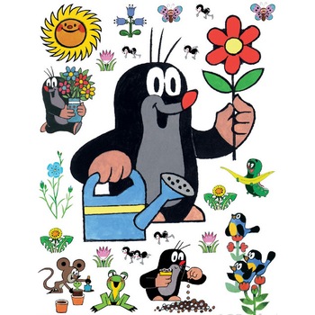 Sticker perete - Cartita la gradinarit 65 x 85 cm Sticker perete - Cartita la gradinarit 65 x 85 cm