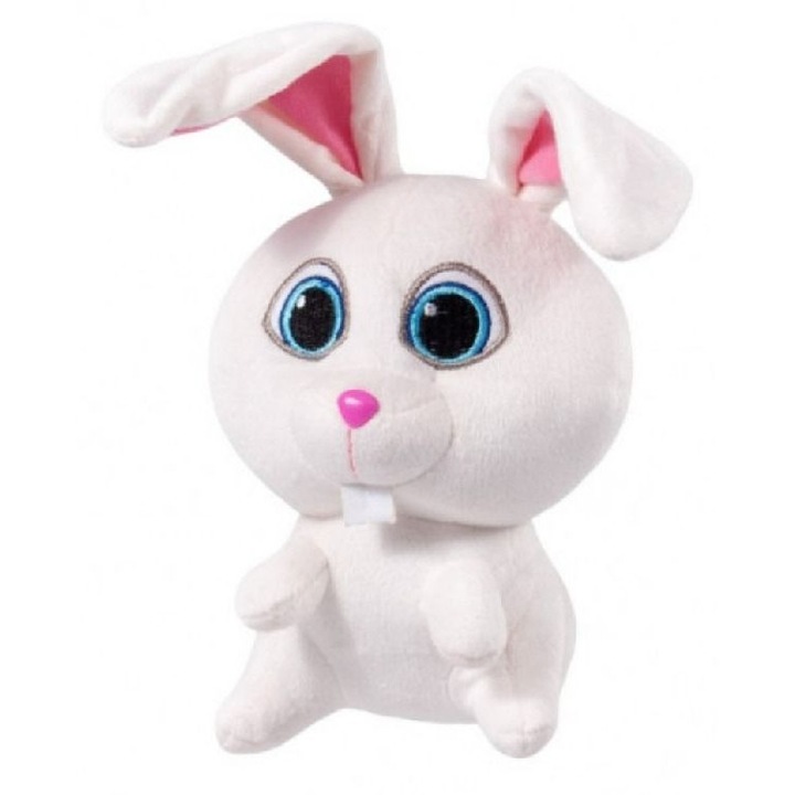 Бяло плюшено зайче, 30 см