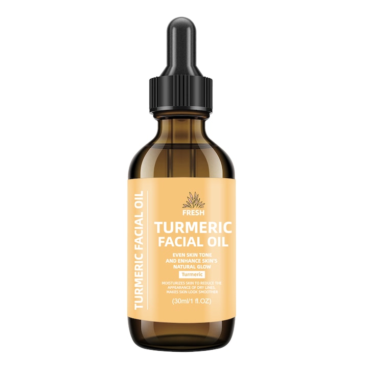 Ulei facial Fresh, Turmeric, 30ml, iluminator