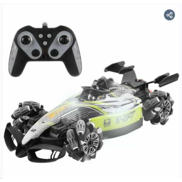 Mașină Formula drift cu telecomandă, cu fum, lumini și muzică, 34,5 cm