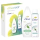 Set Cadou Dove Discover: Gel de dus Fresh Care, 250 ml + Dove anti-perspirant Fresh Care, 150 ml