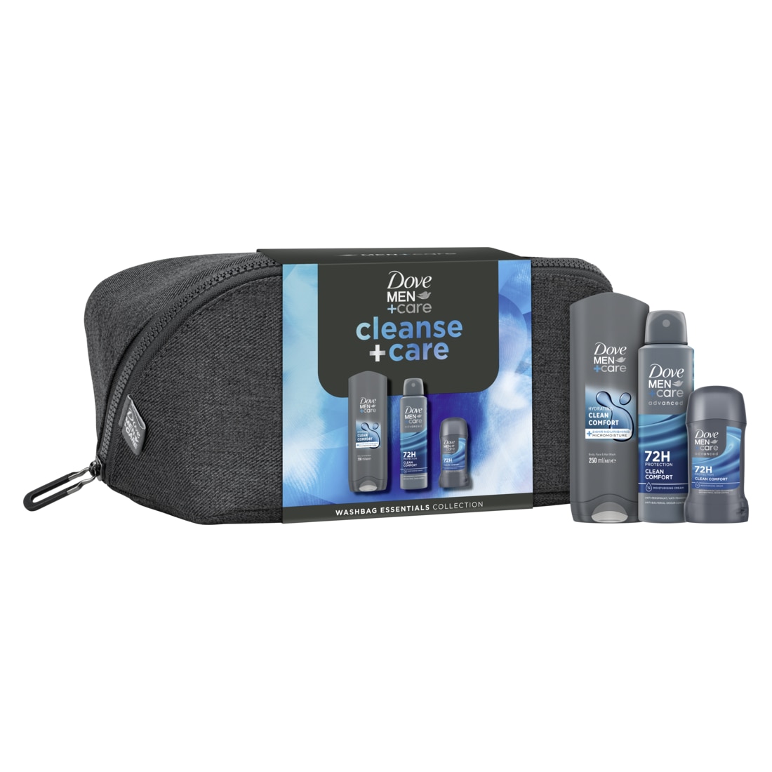 Set Cadou Dove Men Cleanse+Care: Gel de dus Clean Comfort, 250 ml