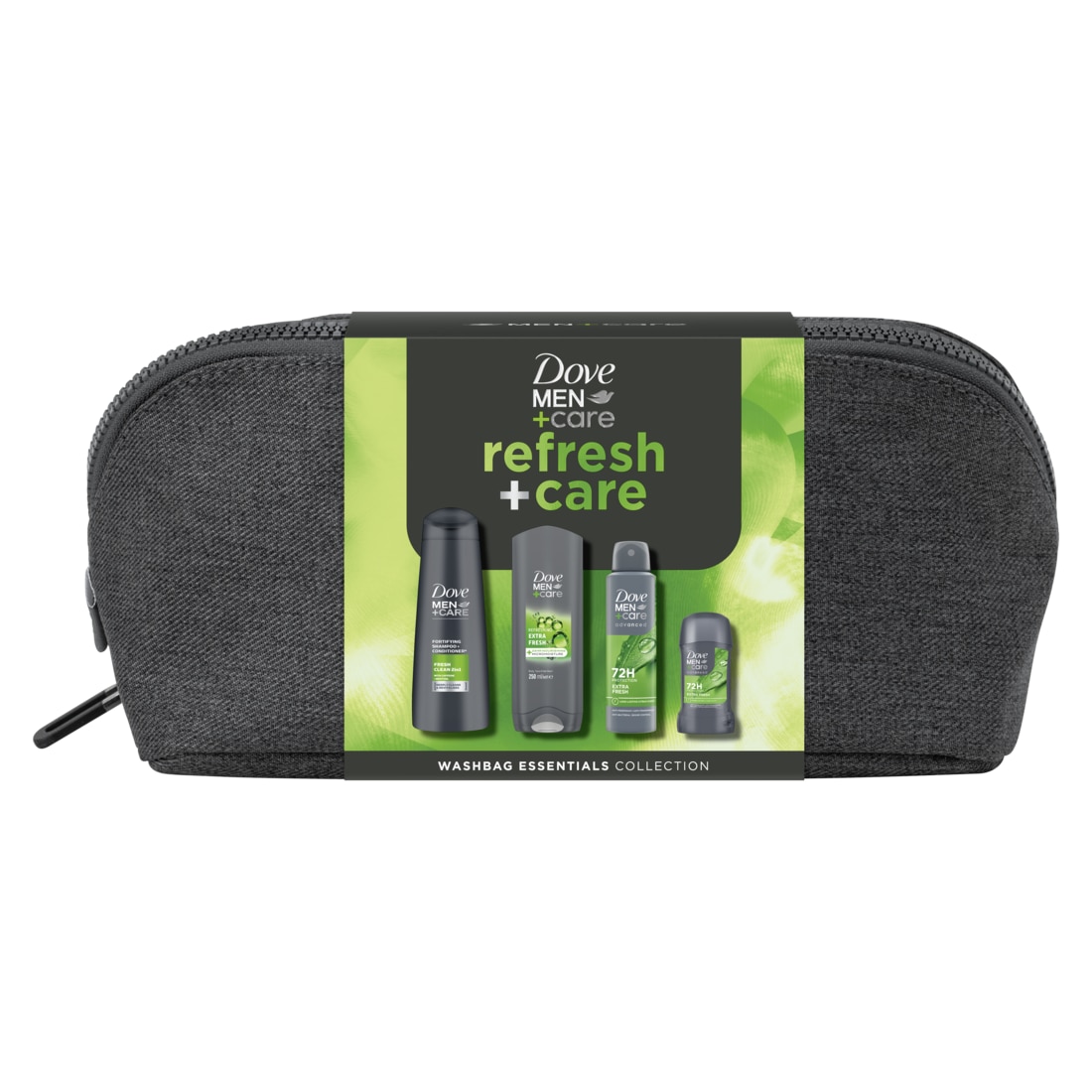 Set Cadou Dove Men Essentials: Spray Extra Fresh, 150 ml + Gel de