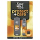 КомплектDoveMenProtect+Care:ДушгелSandalwood,250мл+СпрейSandalwood,150мл+Портфейл