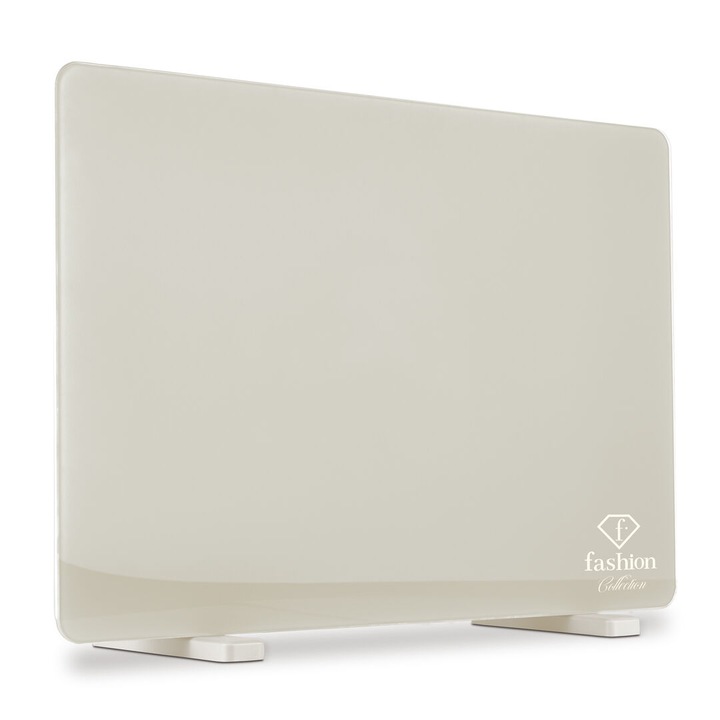Fashion Tv Incalzitor electric din sticla, Cream-Arany