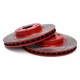 Disc de frana set 2 bucati Master-Sport Germany, 330x64,5mm, pentru Mercedes-Benz Clasa E (W211) si SL (R230)